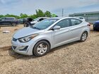 2016 Hyundai Elantra Se Silver vin: 5NPDH4AE4GH717512