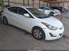 2016 Hyundai Elantra Se White vin: 5NPDH4AE6GH704406