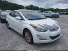 2016 Hyundai Elantra Se White vin: 5NPDH4AE7GH790339