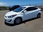 2016 Hyundai Elantra Se White vin: 5NPDH4AE9GH769105