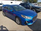 2018 Hyundai Sonata Se Blue vin: 5NPE24AF2JH600162