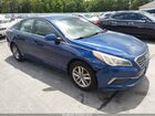 2017 Hyundai Sonata   Blue vin: 5NPE24AF5HH491321