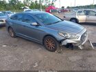 2018 Hyundai Sonata Se Gray vin: 5NPE24AF5JH659576