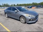 2018 Hyundai Sonata Se Gray vin: 5NPE24AF5JH669475
