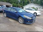 2018 Hyundai Sonata Se Blue vin: 5NPE24AF5JH691752