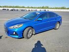 2018 Hyundai Sonata Se Blue vin: 5NPE24AF6JH616896