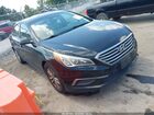 2016 Hyundai Sonata Se Black vin: 5NPE24AF7GH315921
