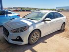 2018 Hyundai Sonata Se White vin: 5NPE24AFXJH632423