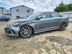 2018 Hyundai Sonata Sport 2.0t Gray vin: 5NPE34AB6JH690314