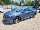 2017 Hyundai Sonata Sport Blue vin: 5NPE34AF0HH518874