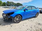 2018 Hyundai Sonata Limited Blue vin: 5NPE34AF0JH618317