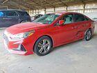 2018 Hyundai Sonata Sel Red vin: 5NPE34AF2JH657118