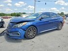 2017 Hyundai Sonata Sport Blue vin: 5NPE34AF3HH538567