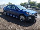 2017 Hyundai Sonata Sport Blue vin: 5NPE34AF4HH548217