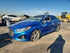 2019 Hyundai Sonata Sel Blue vin: 5NPE34AF6KH783371