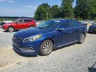 2016 Hyundai Sonata Sport Blue vin: 5NPE34AFXGH425620