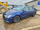 2021 Hyundai Sonata Limited Синий vin: 5NPEH4J21MH080889