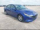 2021 Hyundai Elantra Se Blue vin: 5NPLL4AG1MH048266