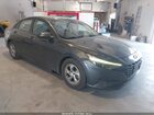 2021 Hyundai Elantra Se Gray vin: 5NPLL4AG1MH050986