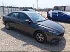 2021 Hyundai Elantra Se Gray vin: 5NPLL4AG6MH042446