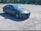 2021 Hyundai Elantra Se Gray vin: 5NPLL4AG6MH042852