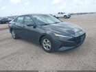 2021 Hyundai Elantra Se Gray vin: 5NPLL4AG7MH046828