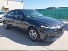 2021 Hyundai Elantra Se Gray vin: 5NPLL4AG9MH050122