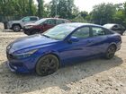 2021 Hyundai Elantra Sel Blue vin: 5NPLM4AG1MH001087