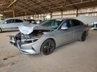 2022 Hyundai Elantra Sel Gray vin: 5NPLM4AG7NH055382