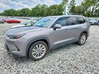 2025 Toyota Grand Highlander Platinum Gray vin: 5TDAAAB58SS081135