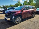 2016 Toyota Highlander Hybrid Maroon vin: 5TDBCRFH5GS018499