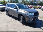 2017 Toyota Highlander Hybrid Le Gray vin: 5TDBGRFH1HS022541