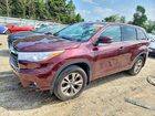 2016 Toyota Highlander Le Plus Темно-бордовый vin: 5TDBKRFH3GS235374