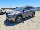 2016 Toyota Highlander Le Plus Gray vin: 5TDBKRFH5GS227776