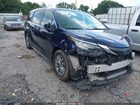 2021 Toyota Sienna Le Синий vin: 5TDBRKEC4MS032420