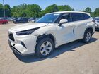 2021 Toyota Highlander Le White vin: 5TDBZRBH8MS530192