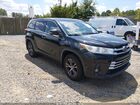 2017 Toyota Highlander Le Plus Black vin: 5TDBZRFH1HS405325