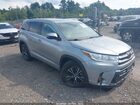 2017 Toyota Highlander Le Plus Gray vin: 5TDBZRFH3HS404922