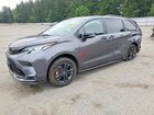 2025 Toyota Sienna Xse 7-passenger Gray vin: 5TDCSKFCXSS223568
