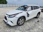2020 Toyota Highlander L White vin: 5TDCZRAH3LS028789
