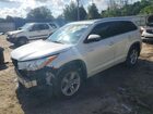 2016 Toyota Highlander Hybrid Limited Platinum White vin: 5TDDCRFH7GS016844