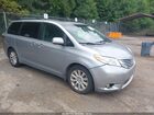 2016 Toyota Sienna Xle 7 Passenger Silver vin: 5TDDK3DC7GS140801