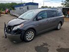 2016 Toyota Sienna Xle 7-passenger Gray vin: 5TDDK3DC8GS142816