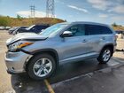 2016 Toyota Highlander Limited Silver vin: 5TDDKRFH3GS279948