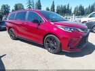 2024 Toyota Sienna Xse Red vin: 5TDDRKEC4RS183645
