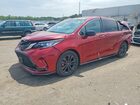 2022 Toyota Sienna Xse Красный vin: 5TDDRKECXNS134203