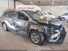 2021 Toyota Sienna Xse Gray vin: 5TDDSKFC9MS002633