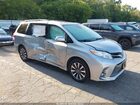 2020 Toyota Sienna Xle Silver vin: 5TDDZ3DC0LS228076