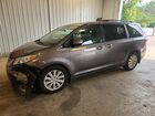 2017 Toyota Sienna Xle Premium 7-passenger Gray vin: 5TDDZ3DC4HS161019
