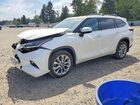 2021 Toyota Highlander Limited White vin: 5TDDZRBH0MS129549